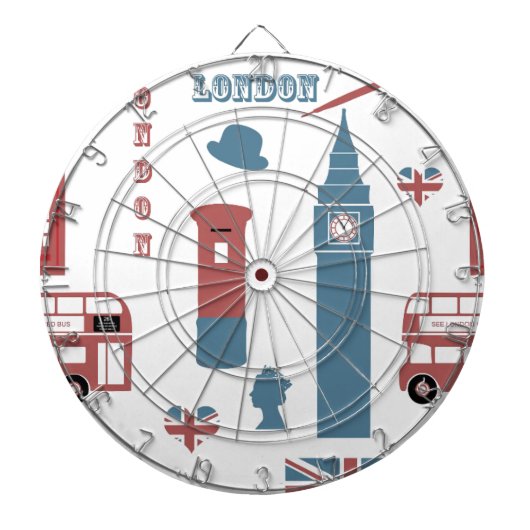 London Special Dartbord (Voorkant)