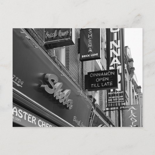 London Stores Briefkaart (Voorkant)