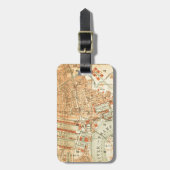  London Street Map Bagagelabel (Voorkant verticaal)