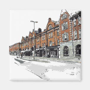 London Street Scene Magneet