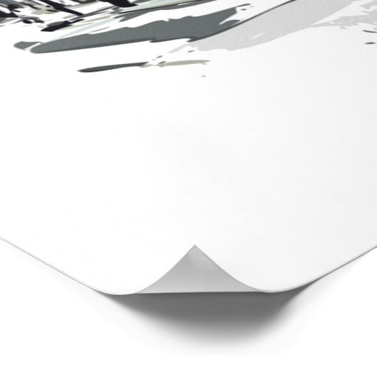 London Street Scene Poster (Hoek)