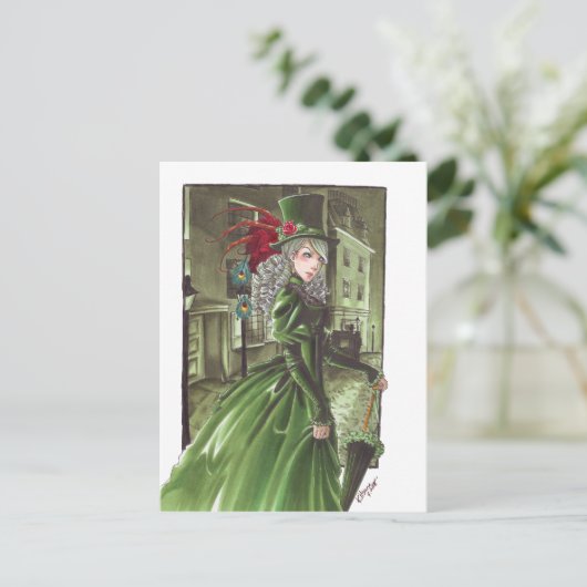 London Stroll briefkaart (Staand voorkant)