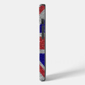 London Style Glitter Flag Britse Union Jack Case-Mate iPhone Case (Achterkant / Links)