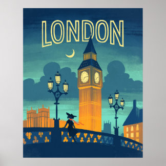 London -Style Travel Poster