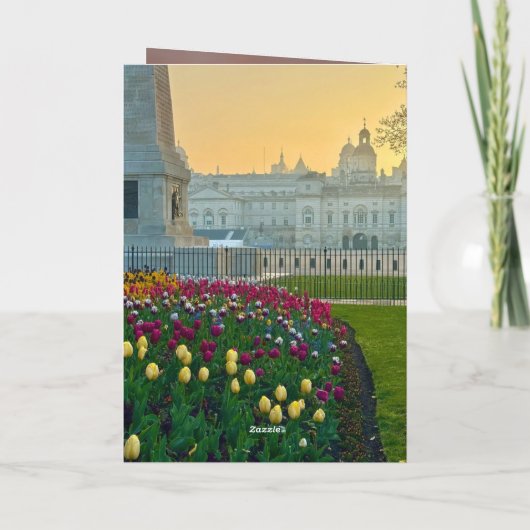 London Sunrise and Sunset  Kaart (Achterkant)