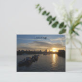 London Sunrise Briefkaart (Staand voorkant)