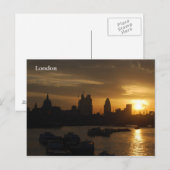London Sunrise Briefkaart (Voorkant / Achterkant)