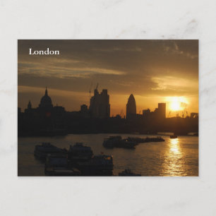 London Sunrise Briefkaart
