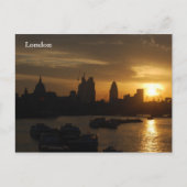 London Sunrise Briefkaart (Voorkant)
