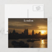 London Sunrise Briefkaart (Voorkant / Achterkant)