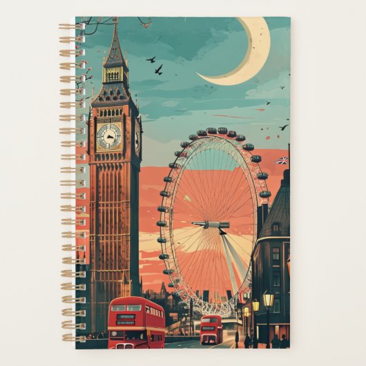 London sunset planner (Voorkant)