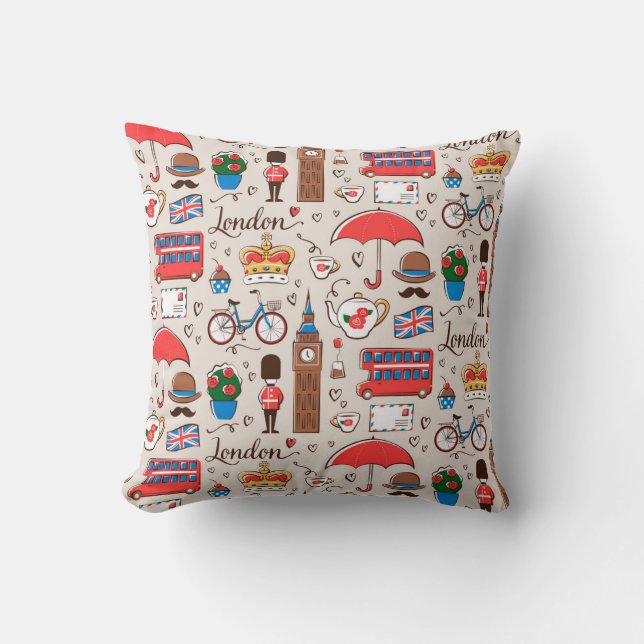 London Symbols Pattern Kussen (Voorkant)