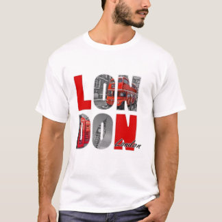 London T-shirt, Engeland, Brits, Europese tee T-shirt