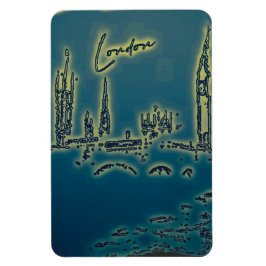 london T-Shirt Magneet