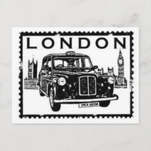 London Taxi Briefkaart
