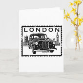 London Taxi Kaart (Gele Bloem)