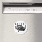 London Taxi Magneet (Insitu (Vaatwasser))