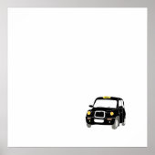 London Taxi Poster (Voorkant)