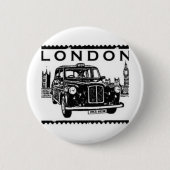 London Taxi Ronde Button 5,7 Cm (Voorkant)
