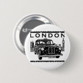 London Taxi Ronde Button 5,7 Cm (Voorkant /achterkant)