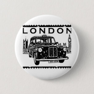 London Taxi Ronde Button 5,7 Cm