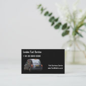 London Taxi Visitekaartjes (Staand voorkant)