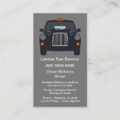 London Taxi Visitekaartjes Double Sided (Voorkant)
