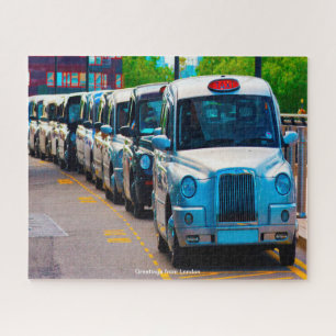 London Taxis Jigzaag Puzzle Legpuzzel