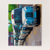 London Taxis Jigzaag Puzzle Legpuzzel (Verticaal)