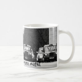 London Taxis, Net op tijd voor een cupmaat!, b... Koffiemok