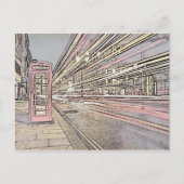 London Telephone Booth Briefkaart (Voorkant)