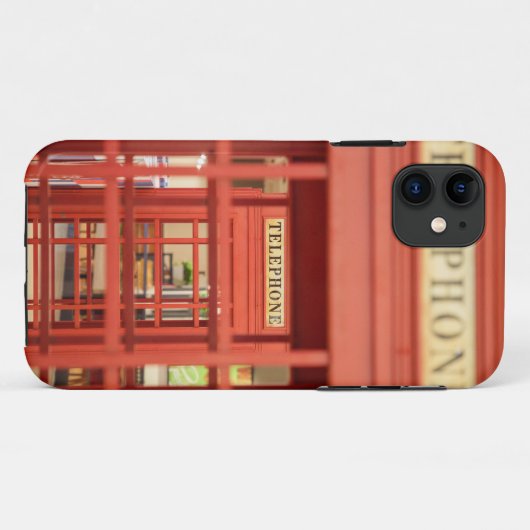 London Telephone Booth Case-Mate iPhone Case (Achterkant (horizontaal))