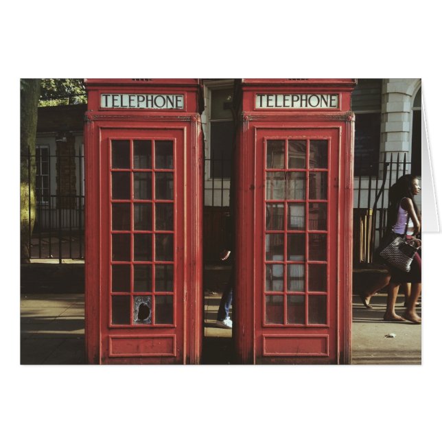 London Telephone Box (Voorkant Horizontaal)