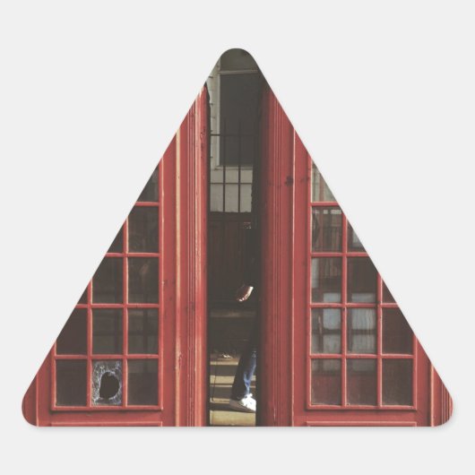 London Telephone Box Sticker (Voorkant)