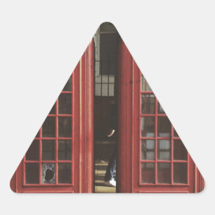London Telephone Box Sticker