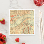 London Thames  Map Servetten (Insitu)