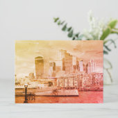 London - The City Feestdagenkaart (Staand voorkant)