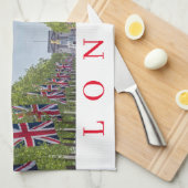 London The Mall tea towel Theedoek (Quarter Fold)