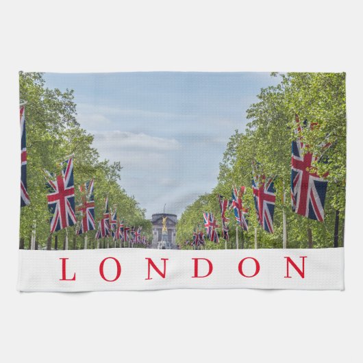 London The Mall tea towel Theedoek (Horizontaal)