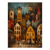 London: The Old Smoke - Whimsical Art Perfect Poster (Voorkant)