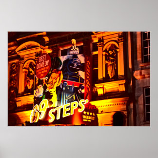 London Theater Piccadilly (1843 kleuren) Poster