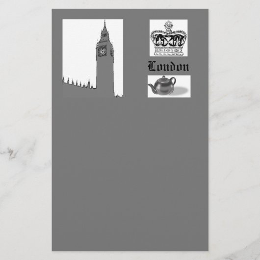 London Thed Stationery Briefpapier (Voorkant)