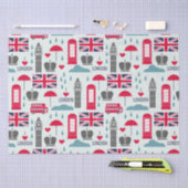 London Thed Tissue Paper Tissuepapier (Craft)