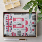 London Thed Tissue Paper Tissuepapier (Geschenk)