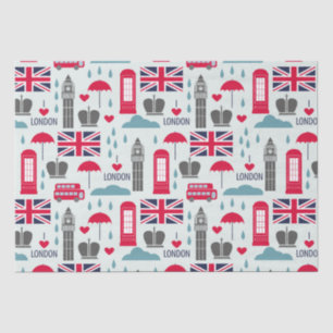 London Thed Tissue Paper Tissuepapier