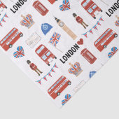 London Thema Tissue Paper | geschenk met een Londe Tissuepapier (Detail)
