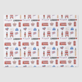 London Thema Tissue Paper | geschenk met een Londe Tissuepapier