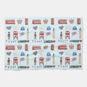 London Theme Kitchen Theedoek (Horizontaal)