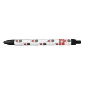 London Theme Name Guards Zwarte Inkt Pen (Voorkant)