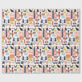 London Thgerespecteerd Cadeaupapier (Vlak)